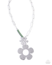 Load image into Gallery viewer, Seeing FLORAL - Green Necklace