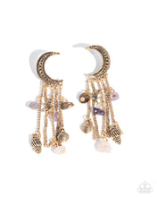 Load image into Gallery viewer, Crescent Call - Purple Earrings