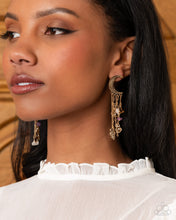 Load image into Gallery viewer, Crescent Call - Purple Earrings