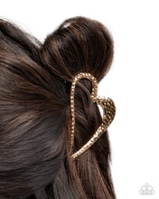 Load image into Gallery viewer, Heartfelt Hint - Gold Hair Accessories