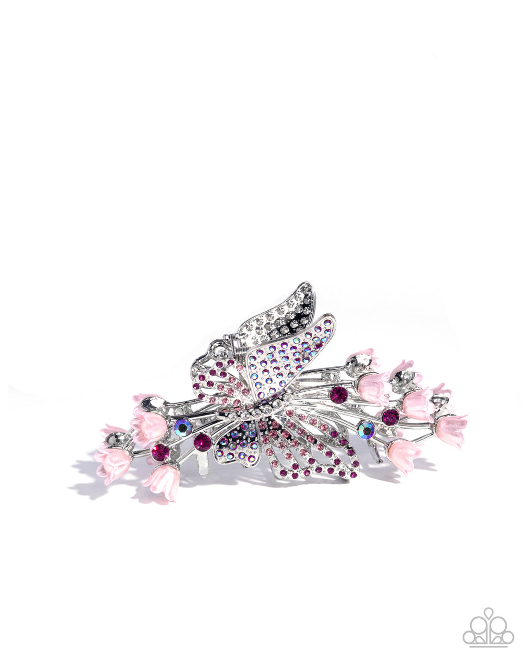 Fluttering French - Pink Hair Accessory
