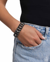 Load image into Gallery viewer, Dotted Dazzle - Black Bracelet