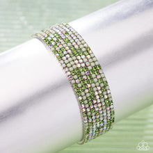Load image into Gallery viewer, Candlelight Cascade - Green Bracelet