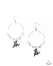 Load image into Gallery viewer, Saddle Showcase - White Earrings