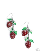Load image into Gallery viewer, Seize the Strawberries - Red Earrings