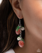 Load image into Gallery viewer, Seize the Strawberries - Red Earrings