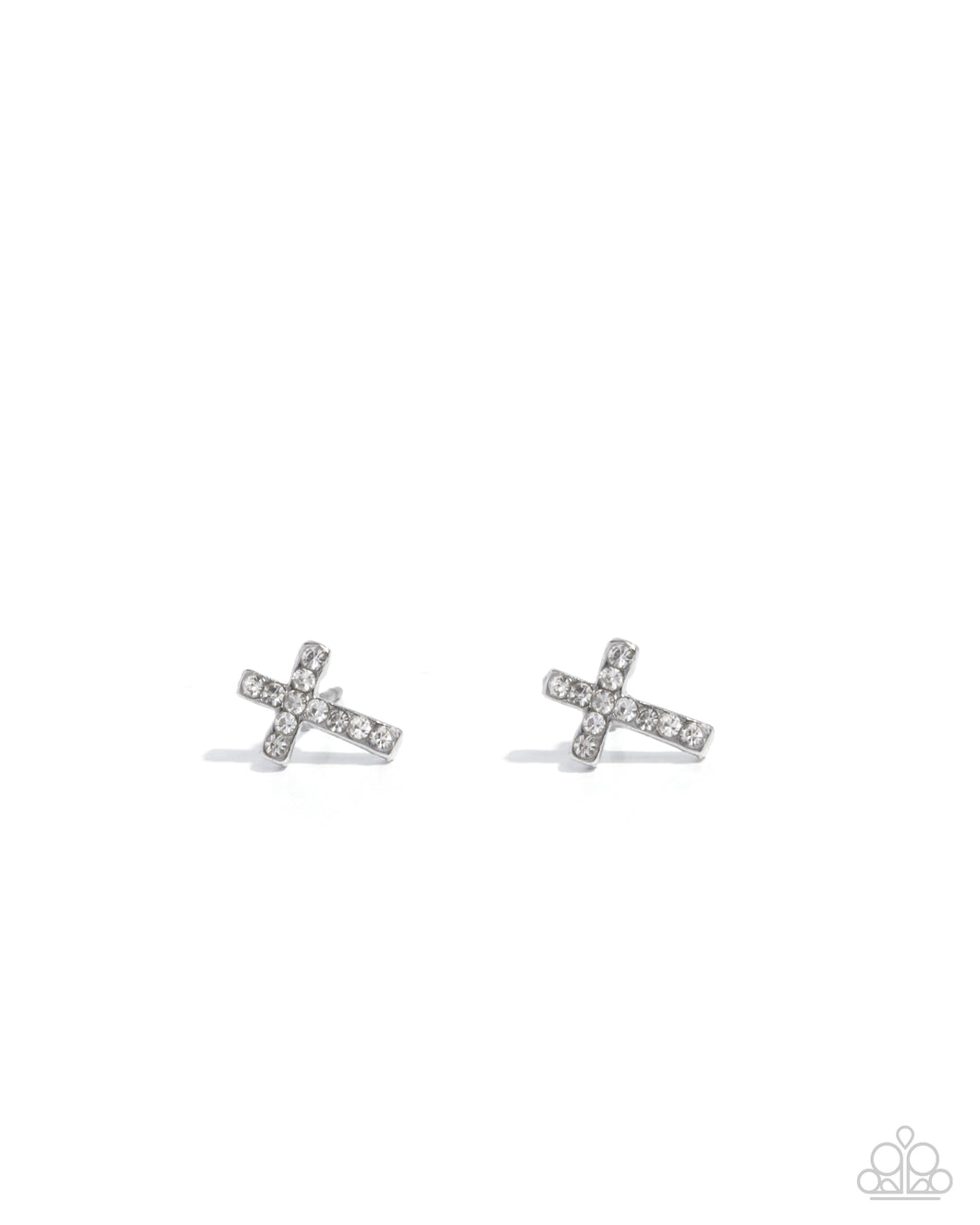 Sacred Shimmer - White Earrings