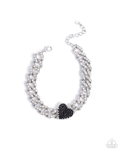 Load image into Gallery viewer, Humane Hearts - Black Bracelet