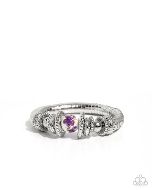 Ceramic Combo - Purple Bracelet