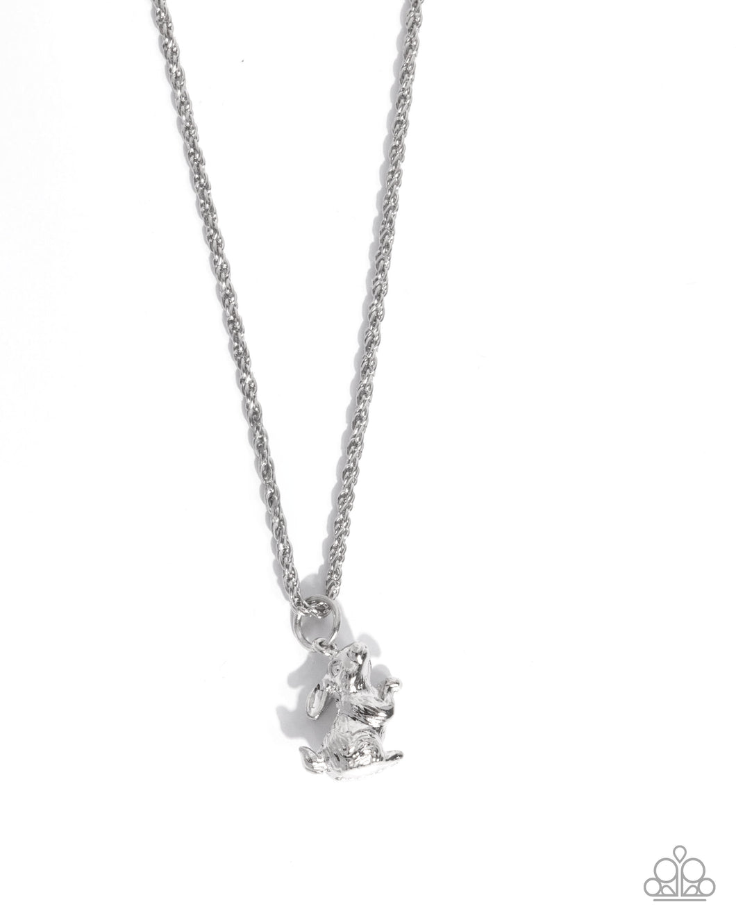 Pet Rabbit - Silver Earrings