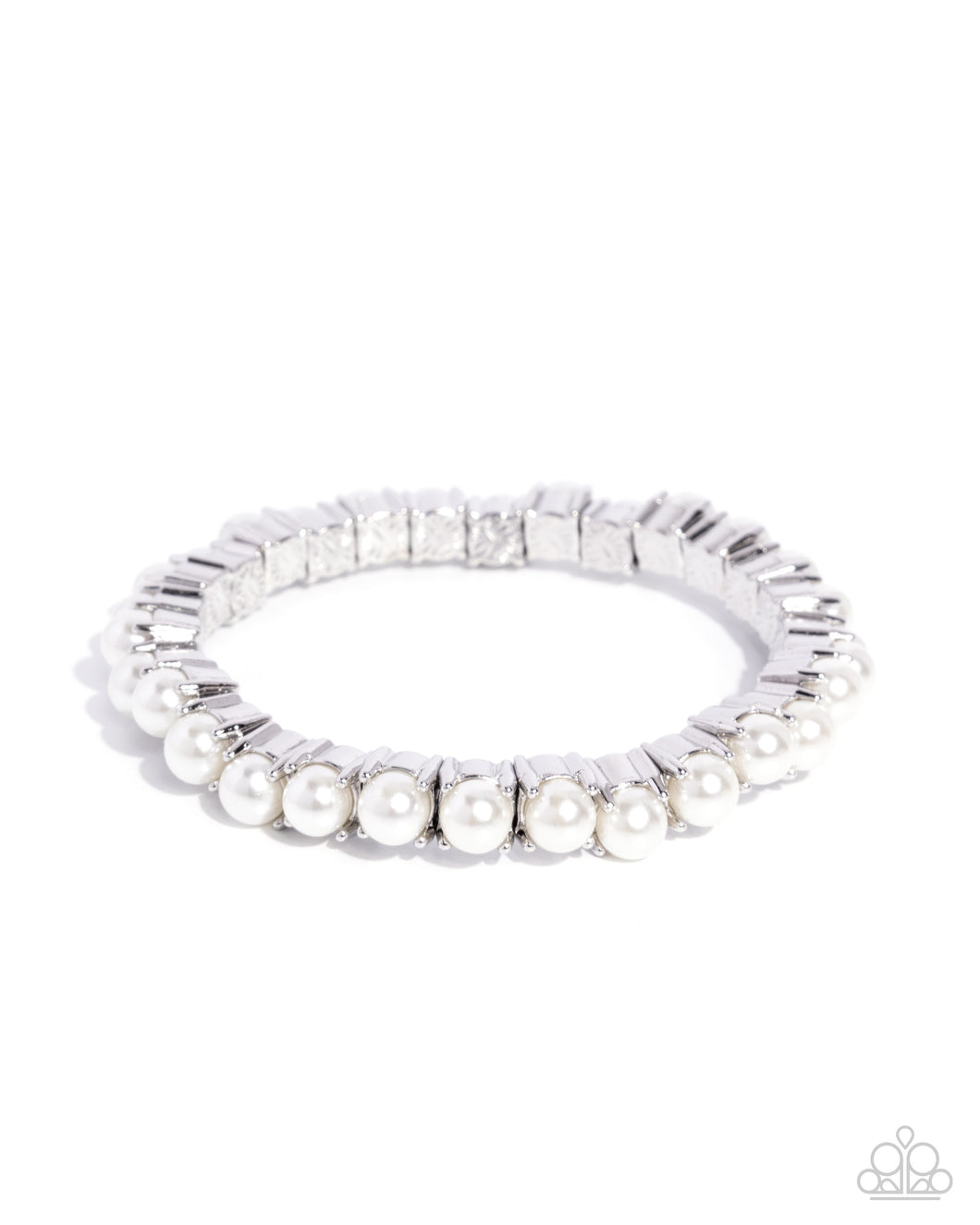Principal Pearls - White Bracelet