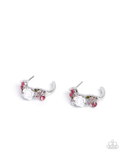 Load image into Gallery viewer, Borderline Bloom - Pink Earrings