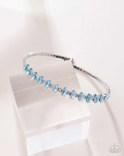 Load image into Gallery viewer, Dandy Dance - Blue Coil Bracelet - Pink Diamond 2025