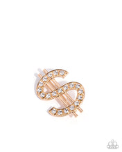 Load image into Gallery viewer, Raking in the Bling - Gold Brooch