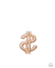 Load image into Gallery viewer, Raking in the Bling - Gold Brooch
