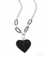 Load image into Gallery viewer, Roadside Romance - Black Rhinestones Necklace - Pink Diamond 2025