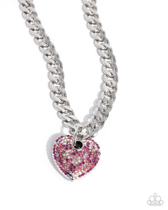 Ardent Affection -Pink Necklace