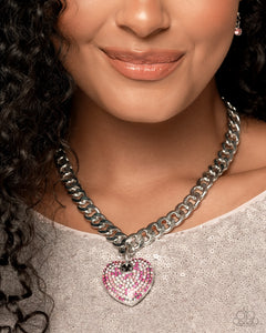 Ardent Affection -Pink Necklace