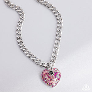 Ardent Affection -Pink Necklace