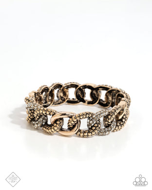 Assertive Austerity -Gold Bracelet