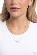 Load image into Gallery viewer, Birth Month Bling - May - Silver Necklace