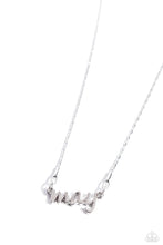 Load image into Gallery viewer, Birth Month Bling - May - Silver Necklace