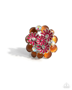 Boisterous Bouquet - Orange Ring