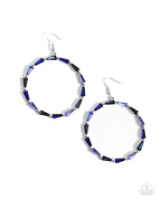 Load image into Gallery viewer, Bounce Around -Blue Earrings