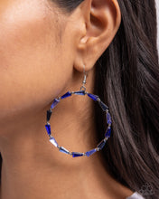 Load image into Gallery viewer, Bounce Around -Blue Earrings
