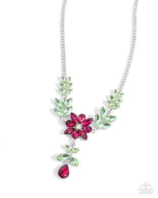 Bouquet Backdrop -Pink Necklace