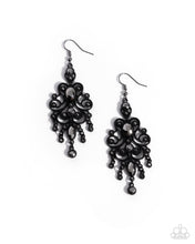 Load image into Gallery viewer, Chandelier Celebration - Black Earrings