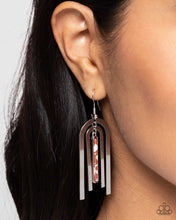 Load image into Gallery viewer, Coarse Conversation - Brown Earrings