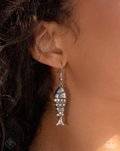 Load image into Gallery viewer, Coastal Cast -Blue Earrings