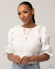 Load image into Gallery viewer, Complete Look: Gold Necklace and Bracelet Set