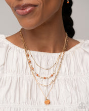 Load image into Gallery viewer, Complete Look: Gold Necklace and Bracelet Set
