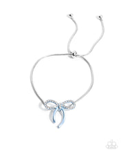 Load image into Gallery viewer, Complete Look: Blue Bow Necklace and Bracelet