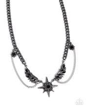 Load image into Gallery viewer, Cosmic Critique - Black Necklace