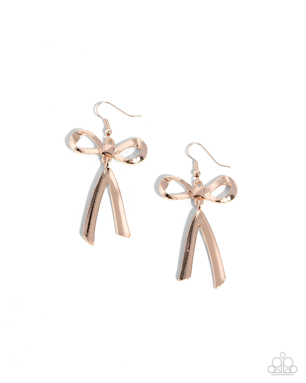 Dapper Delivery -Rose Gold Earrings