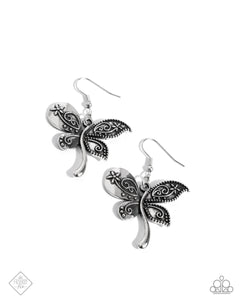 Easy Exhilaration -Silver Earrings