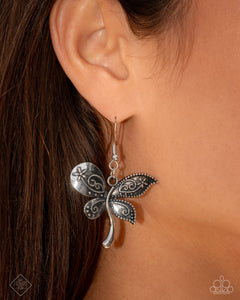 Easy Exhilaration -Silver Earrings