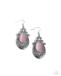 Garden Gondola Ride -Pink Earrings