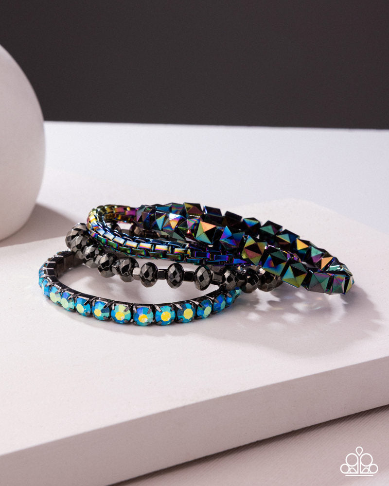 Punk Pattern - Multi Bracelet - Pink Diamond 2025