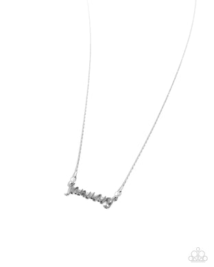 Birth Month Bling - January - Silver Necklace