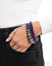 Load image into Gallery viewer, Truth Be BOLD - multi (Gunmetal) - Paparazzi bracelet