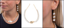 Load image into Gallery viewer, Gods Girl — Gold Necklace Choker — Pink Diamond 2025
