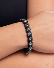 Load image into Gallery viewer, Sugar-Coated Sparkle - Black Bracelet - Pink Diamond 2025