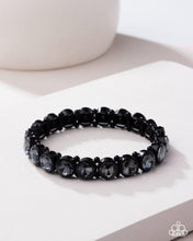 Load image into Gallery viewer, Sugar-Coated Sparkle - Black Bracelet - Pink Diamond 2025