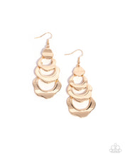 Load image into Gallery viewer, Layered Labor - Gold Earrings