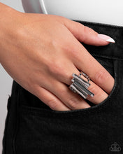 Load image into Gallery viewer, Linear Loot - Silver Ring