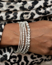 Load image into Gallery viewer, Persistent Pizzazz -White Bracelet